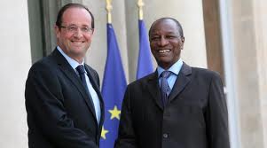 Message du président français à son homologue guinéen