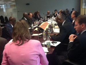 Table ronde des bailleurs de fonds sur le secteur de l’énergie en Guinée.