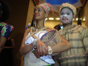 Tenue traditionnelle gabonaise