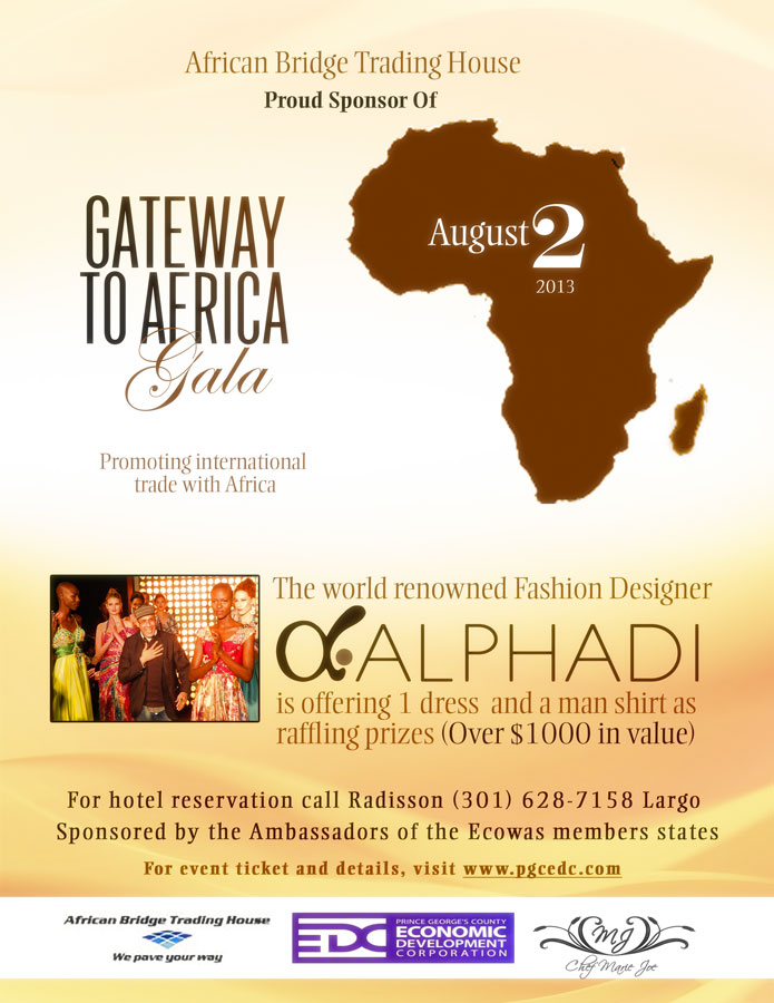 Promoting International Trade With Africa: Agust 2, 2013 (Annonce)