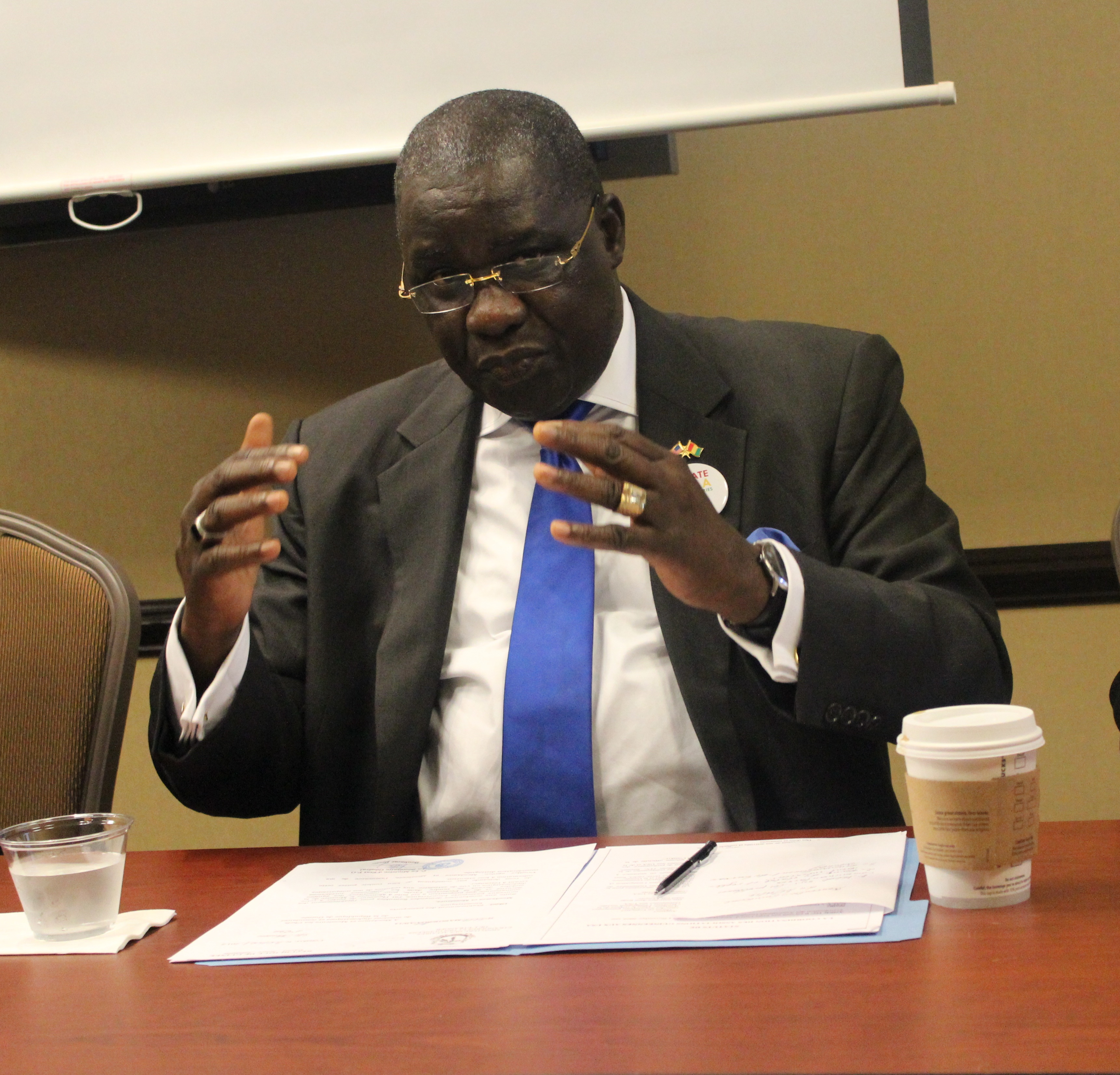 L'ambassadeur Mamady Condé