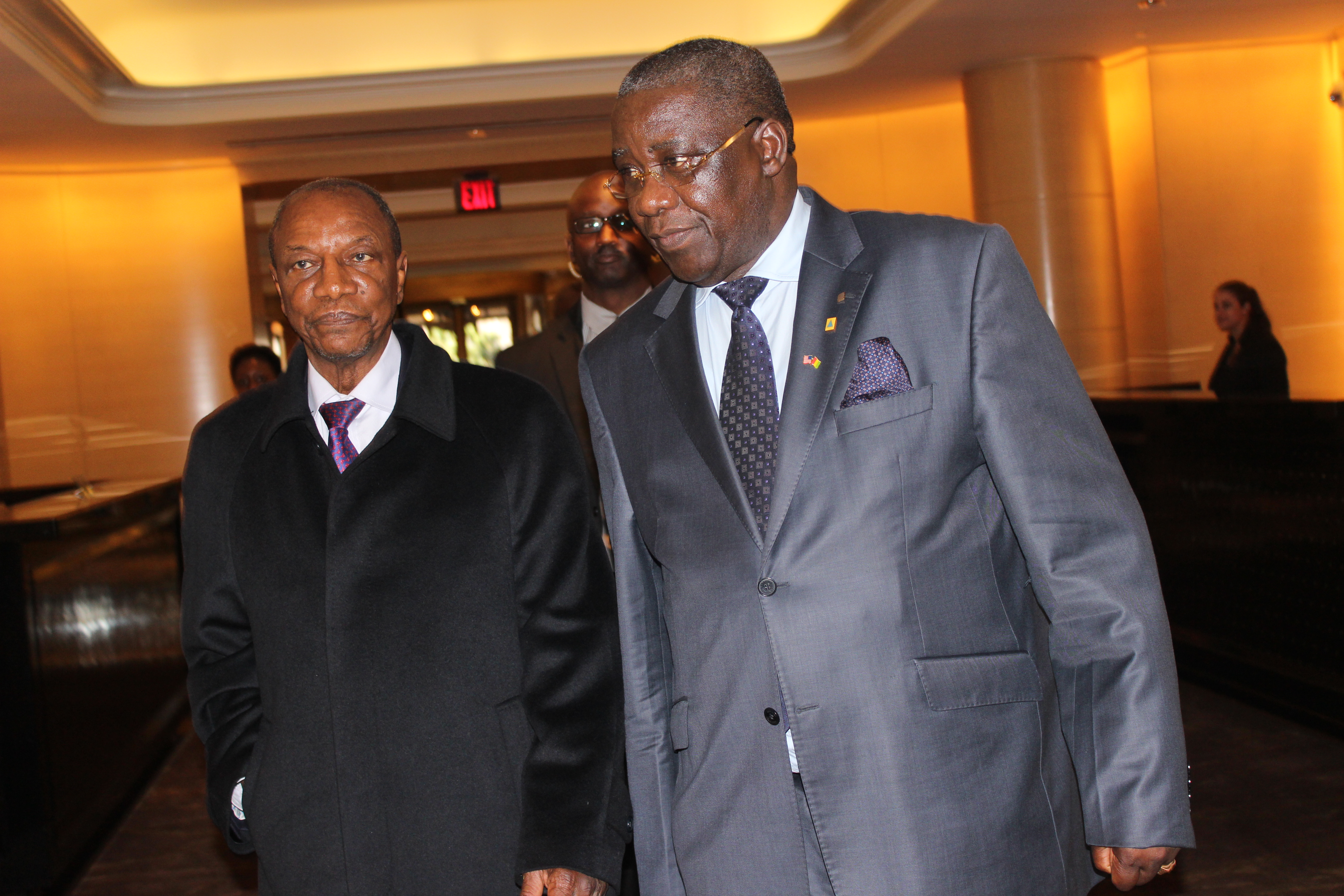 Le Le président Alpha