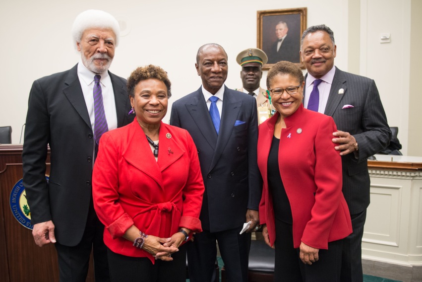 President Alpha Conde Congressional Black Caucus 13