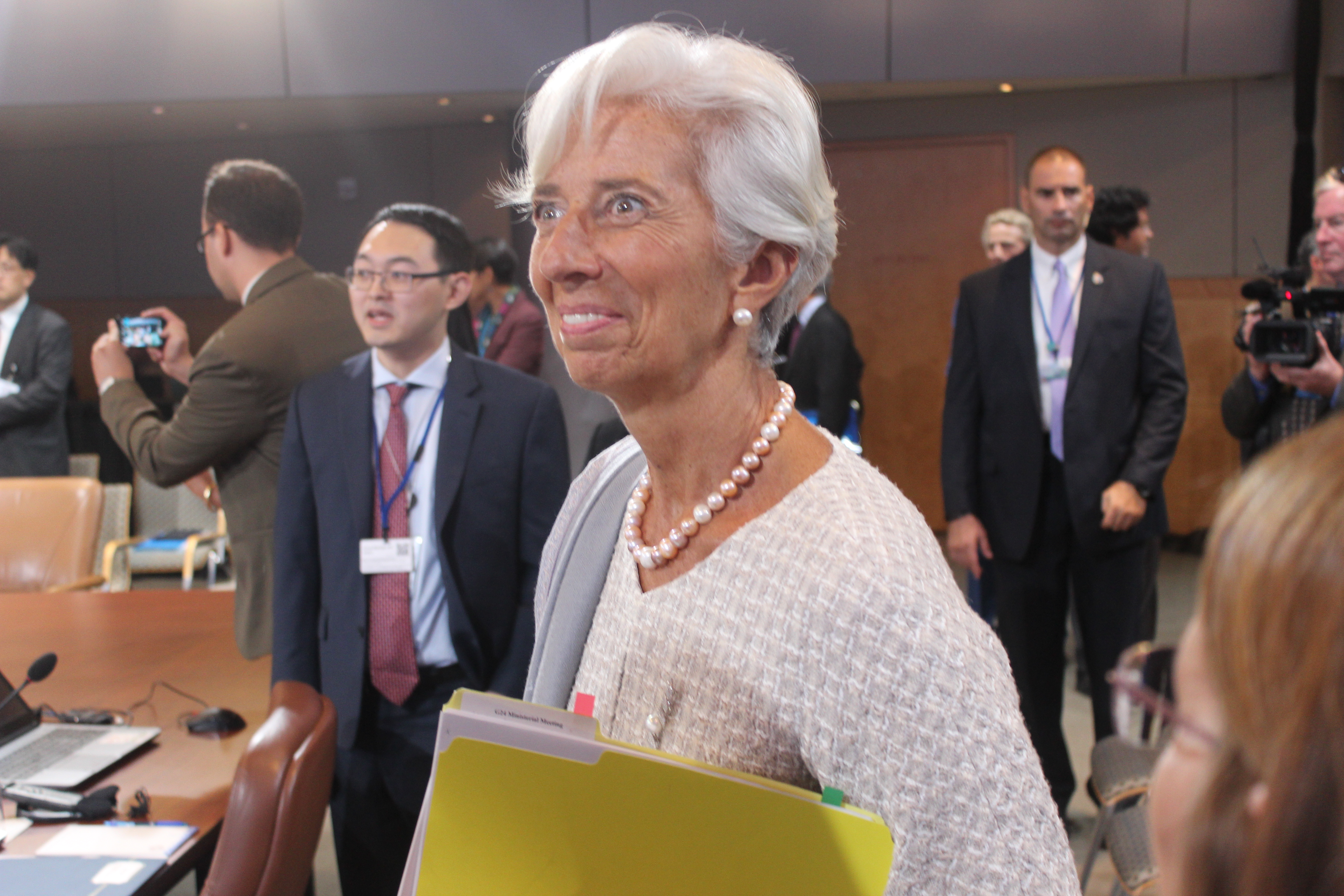 Christine Lagarde par AlloConakry