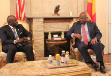 Washington: visite de courtoisie du nouvel ambassadeur du Mali au doyen du corps diplomatique africain