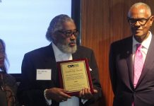 Dr. Roscoe M. Moore Jr. and Florizelle Lizer are the winners of the 2018 CFA Leadership Awards