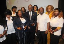 Dr. Demby and Mrs. Sillah win the Therapeutic Intervention and Window of Hope Leadership Awards