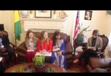 Un groupe d’étudiants de l’Université Laval reçu par l’ambassadeur Yansané