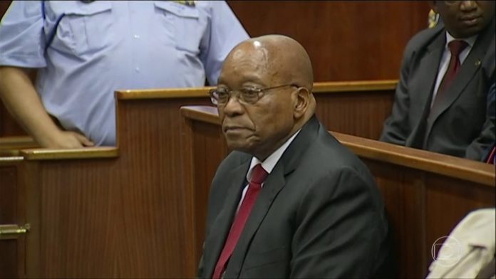 Jacob Zuma au tribunal