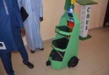 Sénégal: un robot pour réduire le risque de contamination du Covid-19