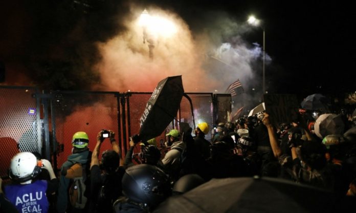 Affrontments in Portland