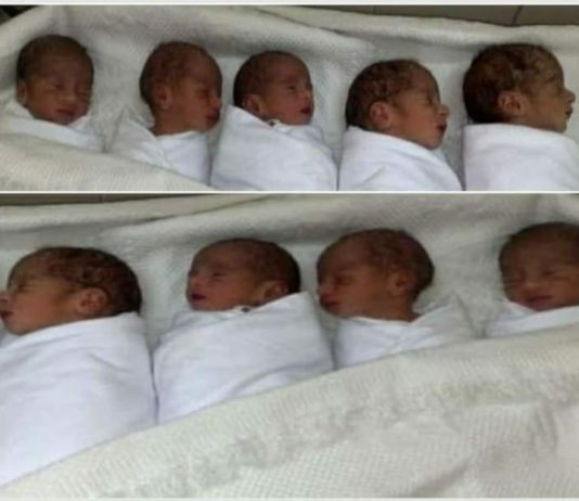 Une Malienne accouche de neuf bébés