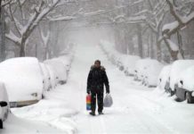 Etats-Unis: Une tempête de neige majeure s’abat sur l’est du pays